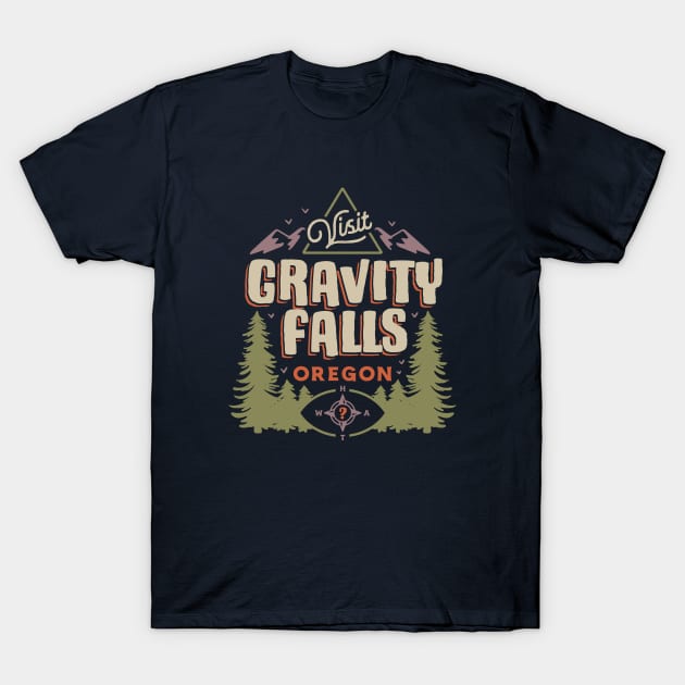 Gravity Falls T-Shirt by mscarlett